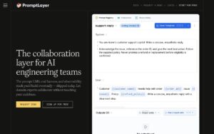 PromptLayer screenshot 1