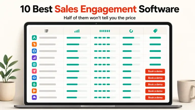 10 Best Sales Engagement Software in 2026 (Compared)