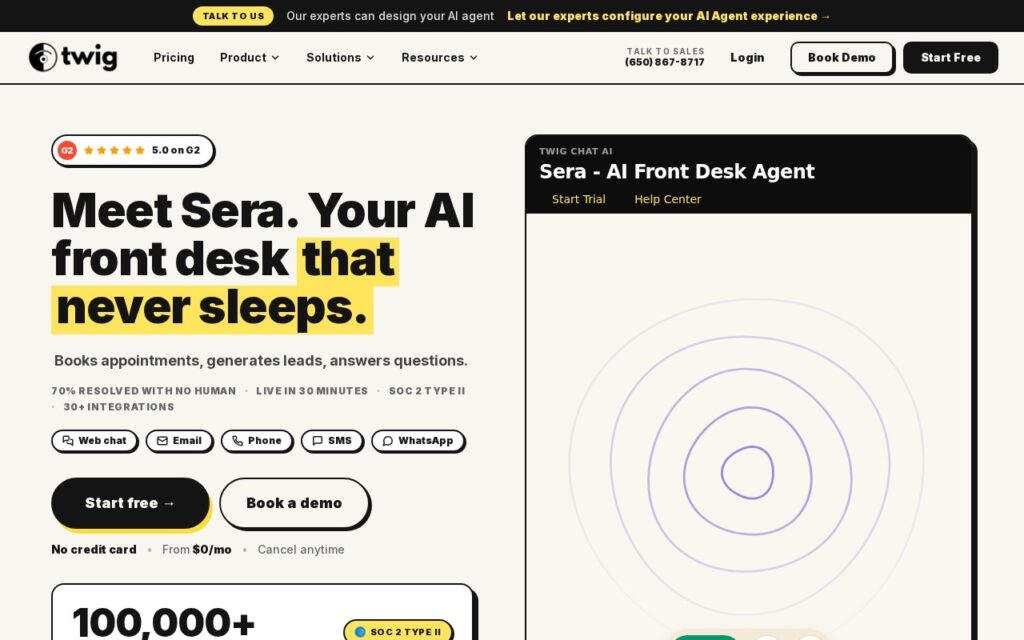 Sera by Twig screenshot 1