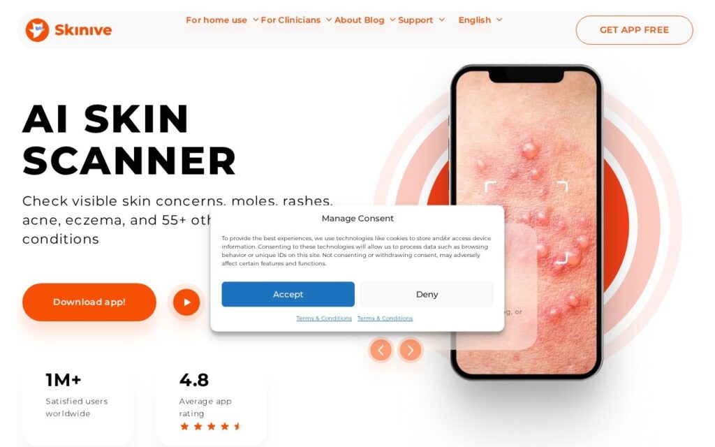 Skinive screenshot 1