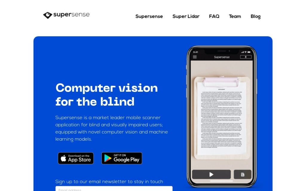 Supersense screenshot 1