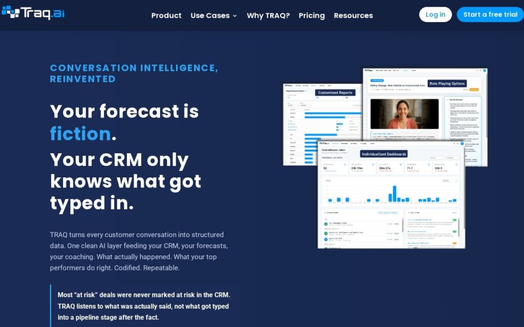 Traq.ai screenshot 1