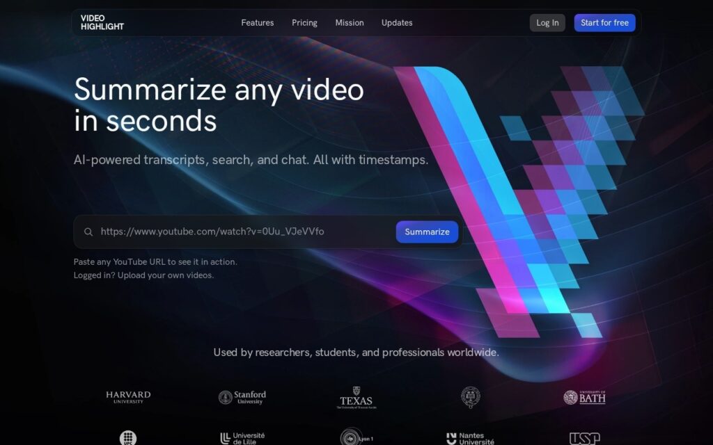 VideoHighlight screenshot 1