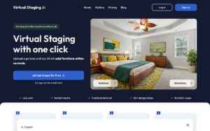 Virtual Staging AI (virtualstagingai.app) screenshot 1