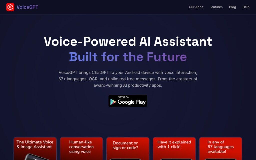 VoiceGPT screenshot 1