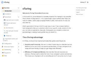 xTuring screenshot 1