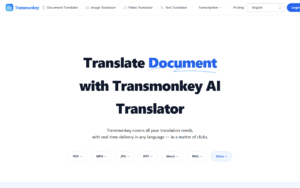 Transmonkey screenshot 1