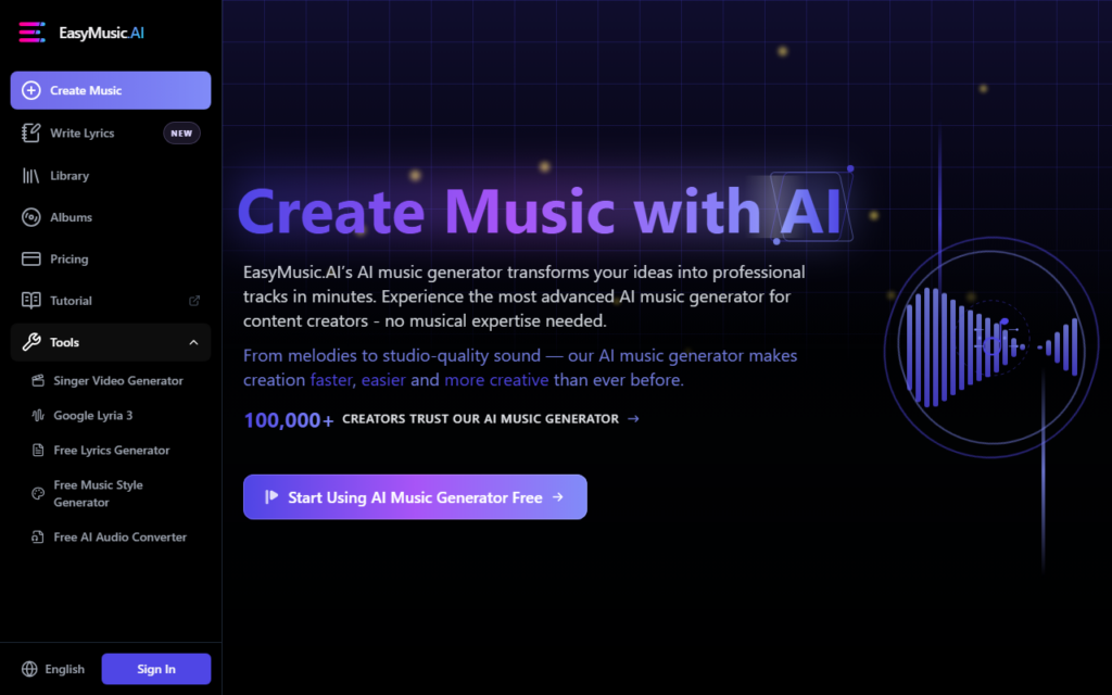 EasyMusic.AI screenshot 1