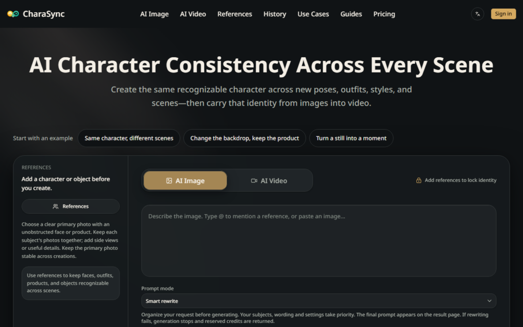 CharaSync screenshot 1