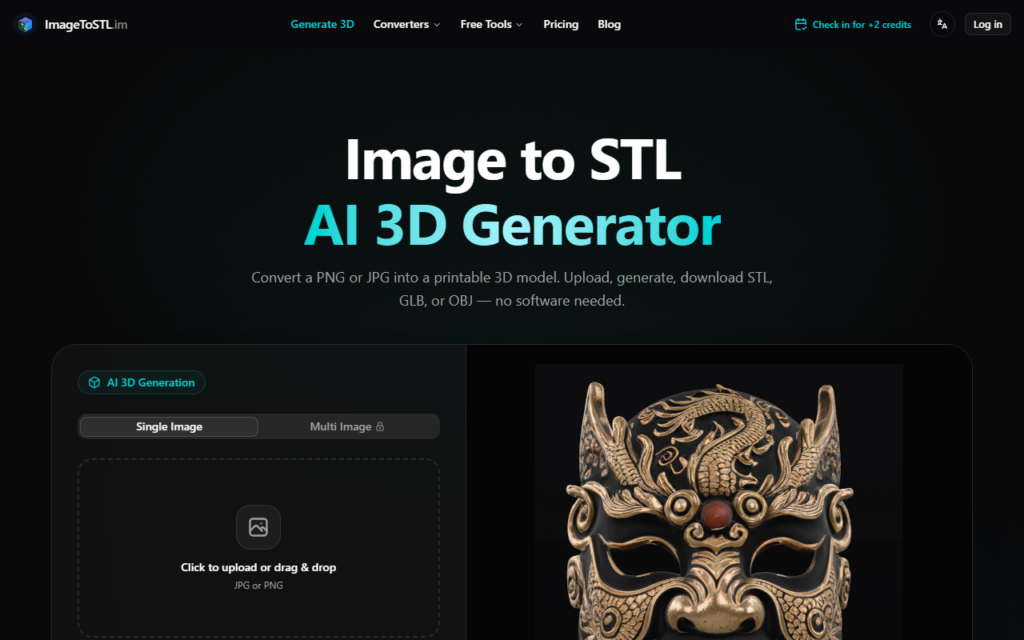 ImageToSTL screenshot 1
