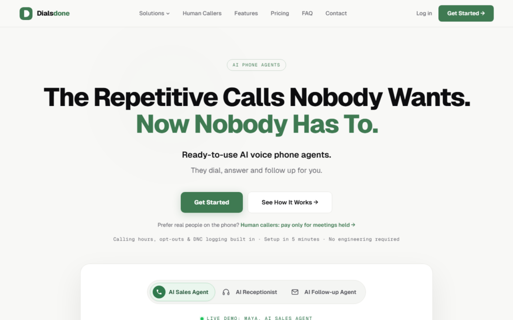 DialsDone screenshot 1