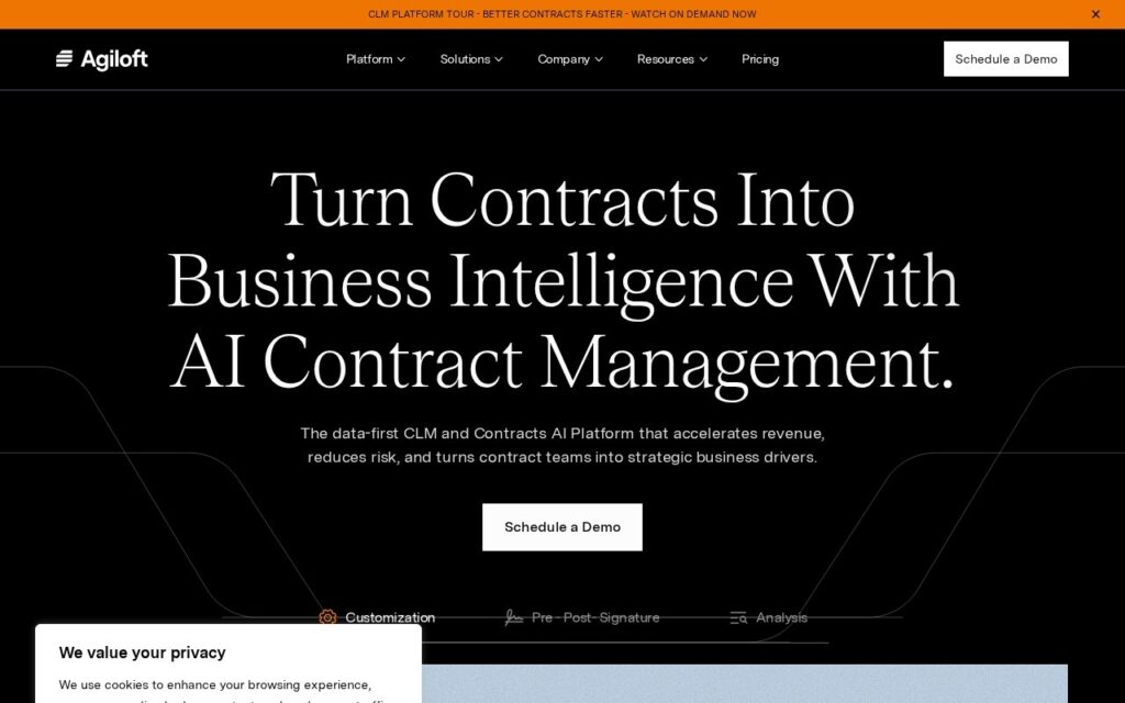 Agiloft screenshot 1