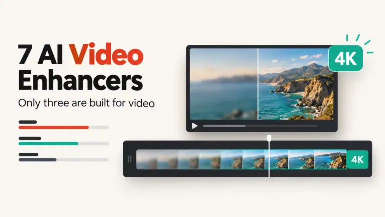 7 AI Video Enhancers to Upscale and Restore Footage (2026)