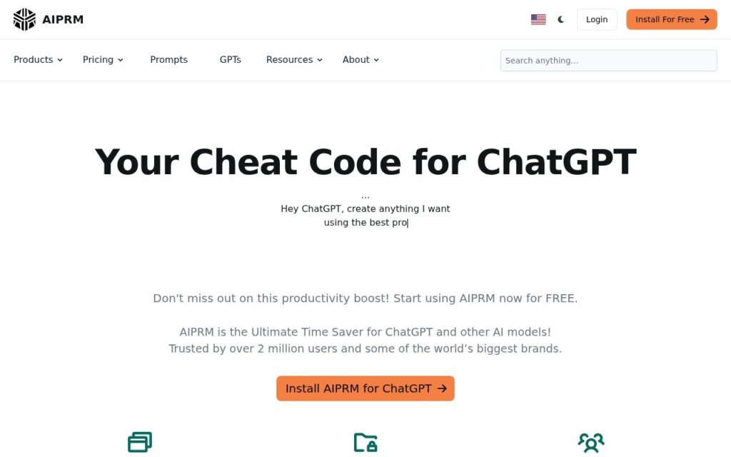 AIPRM screenshot 1