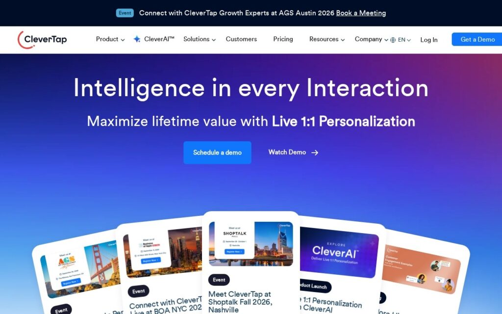 CleverTap screenshot 1