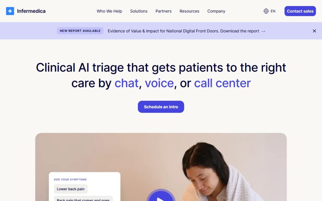 Infermedica screenshot 1