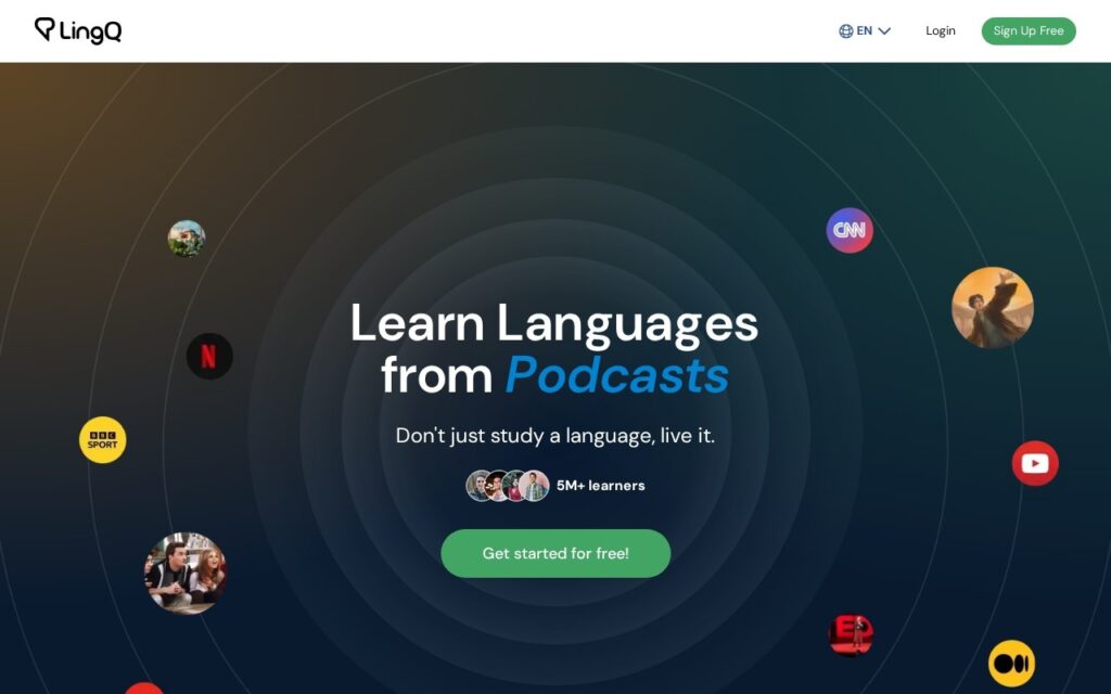 LingQ screenshot 1