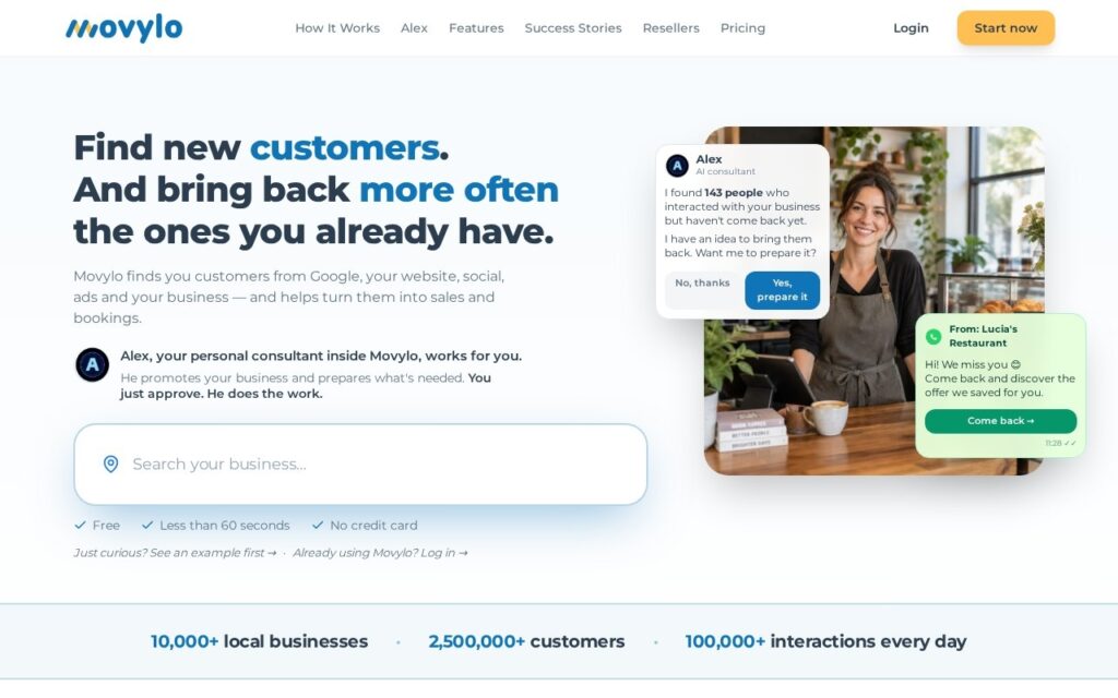 Movylo screenshot 1