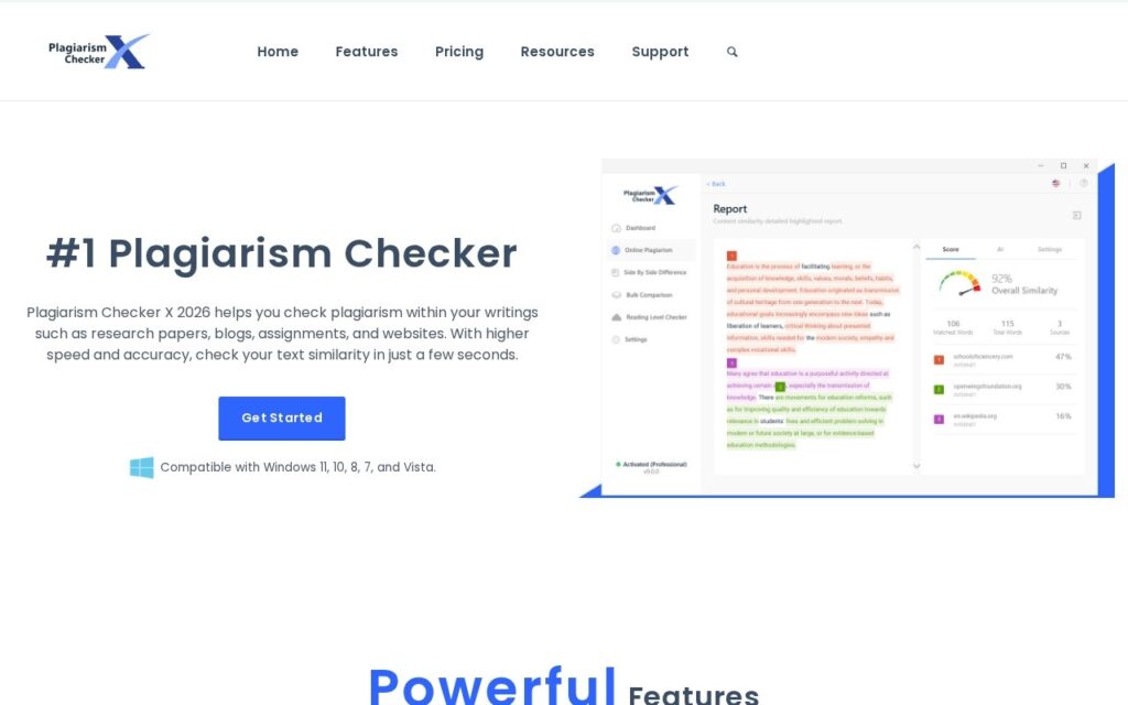 Plagiarism Checker X screenshot 1