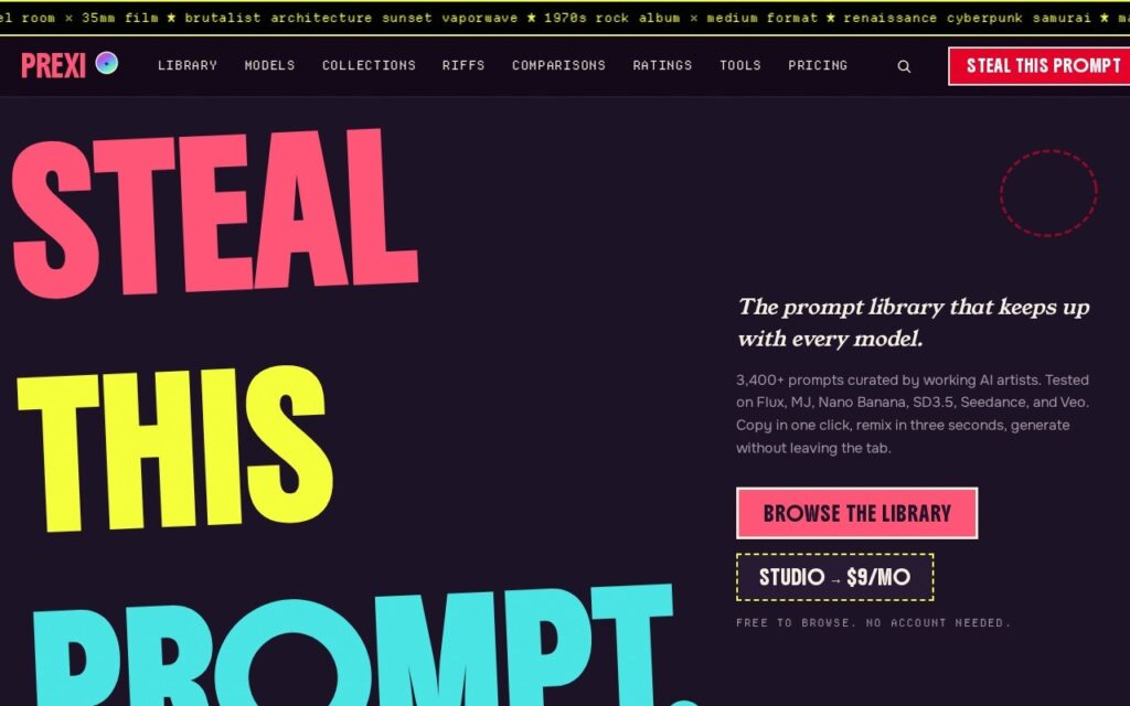 Prexi screenshot 1