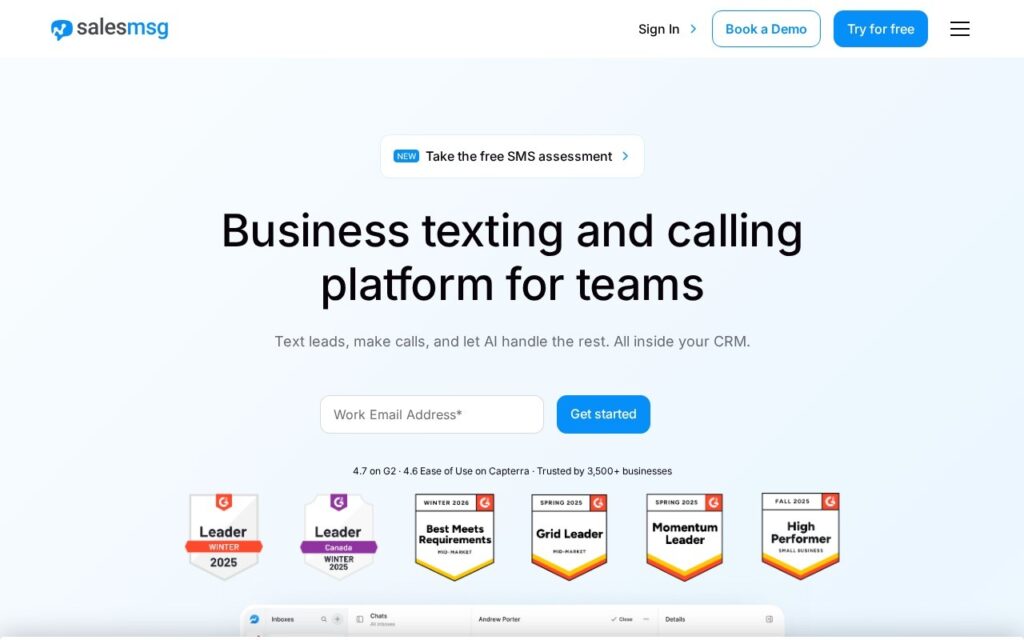 Salesmessage (Salesmsg) screenshot 1