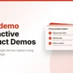 Laptop showing a software dashboard, representing Supademo interactive product demos