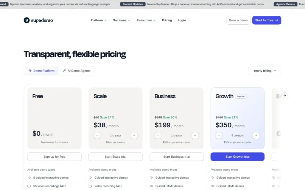 Supademo screenshot 2