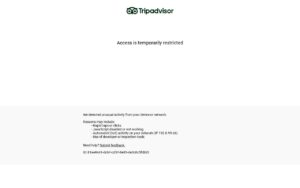 Tripadvisor screenshot 1