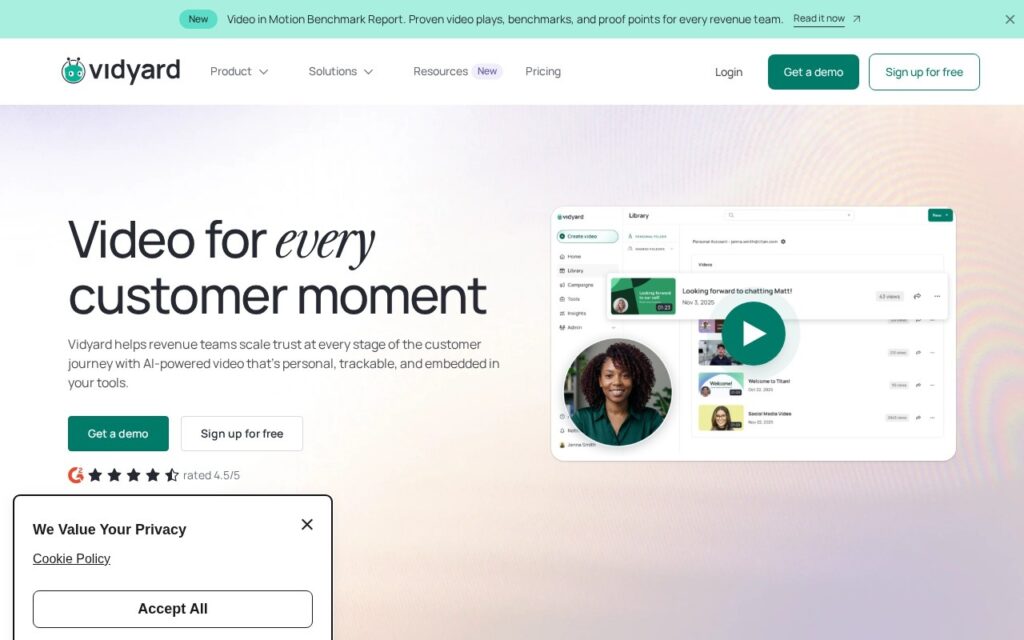 Vidyard screenshot 1