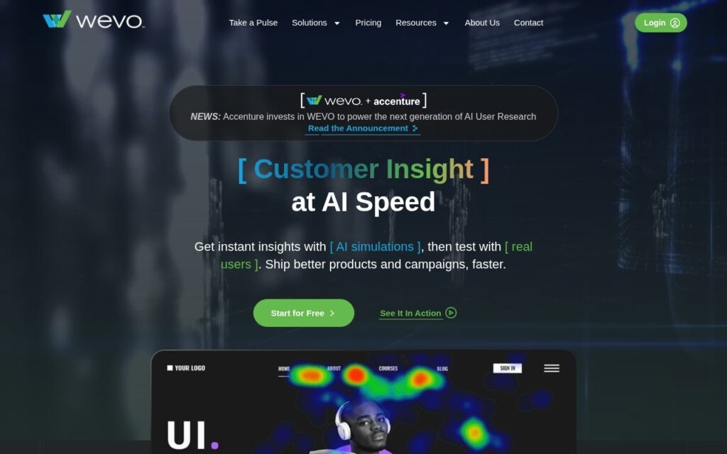 WEVO screenshot 1